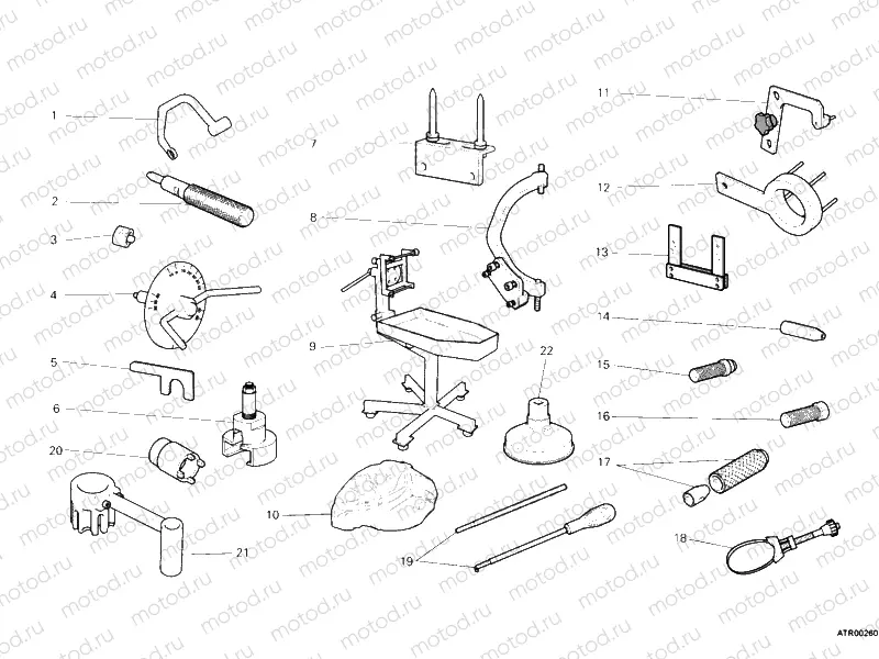 001 - WORKSHOP SERVICE TOOLS » UNCLASSIFIED