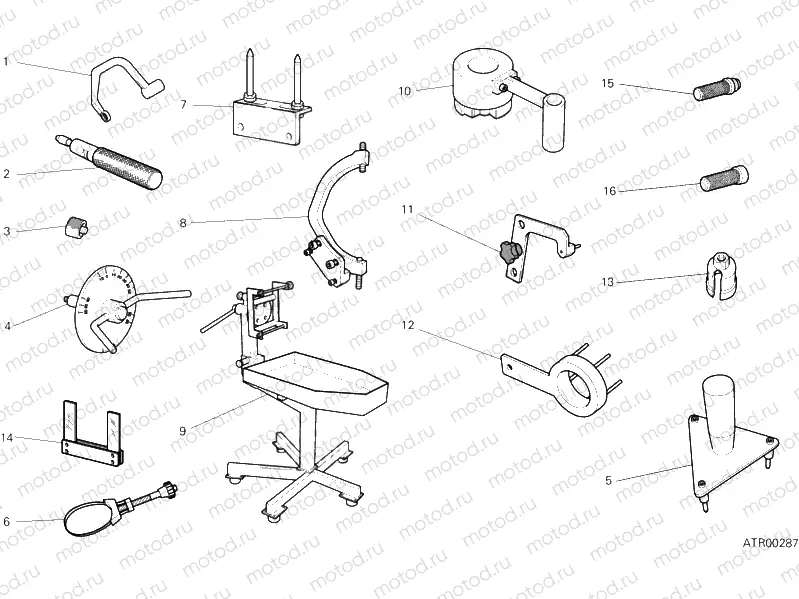 001 - WORKSHOP SERVICE TOOLS » UNCLASSIFIED