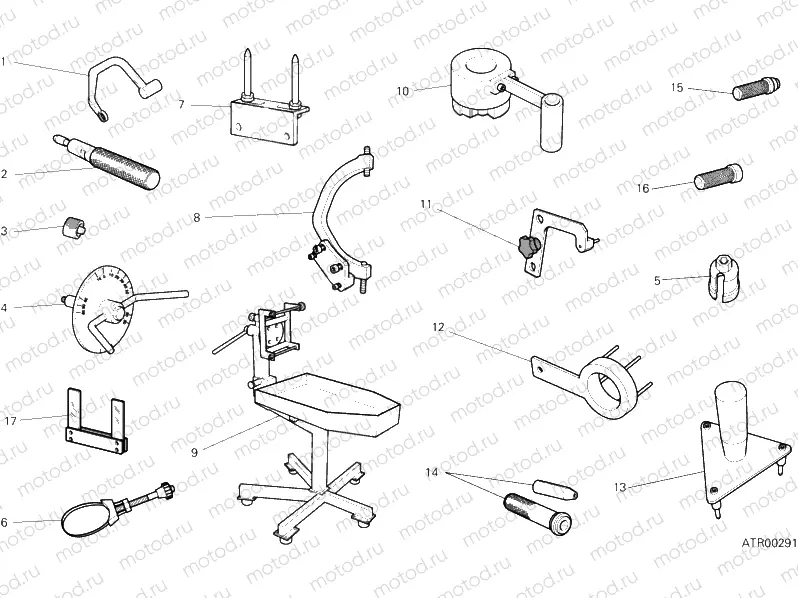 001 - WORKSHOP SERVICE TOOLS » UNCLASSIFIED