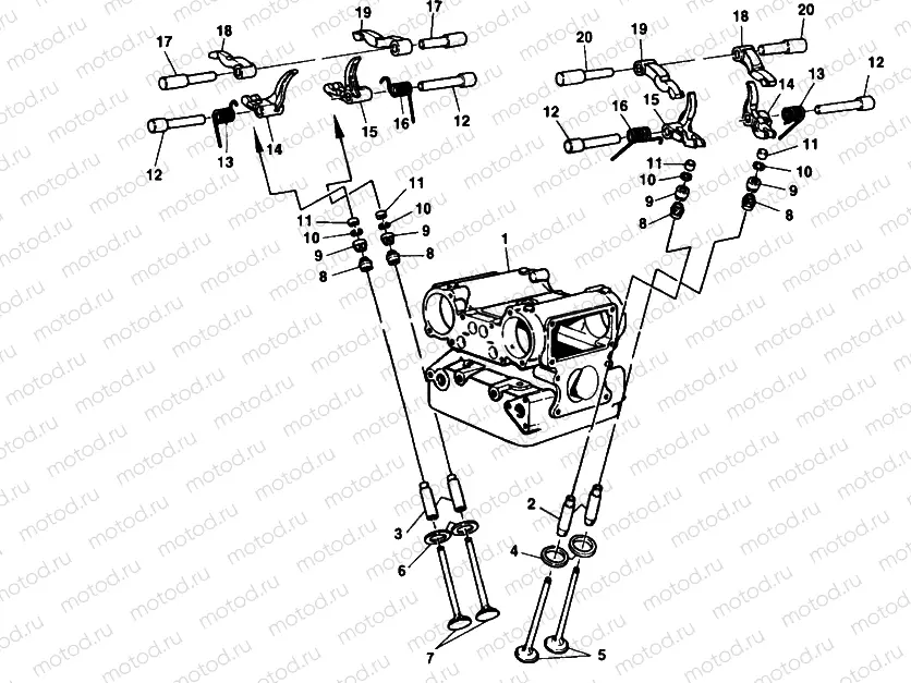 013 - CAMSHAFT » VALVE DRIVE