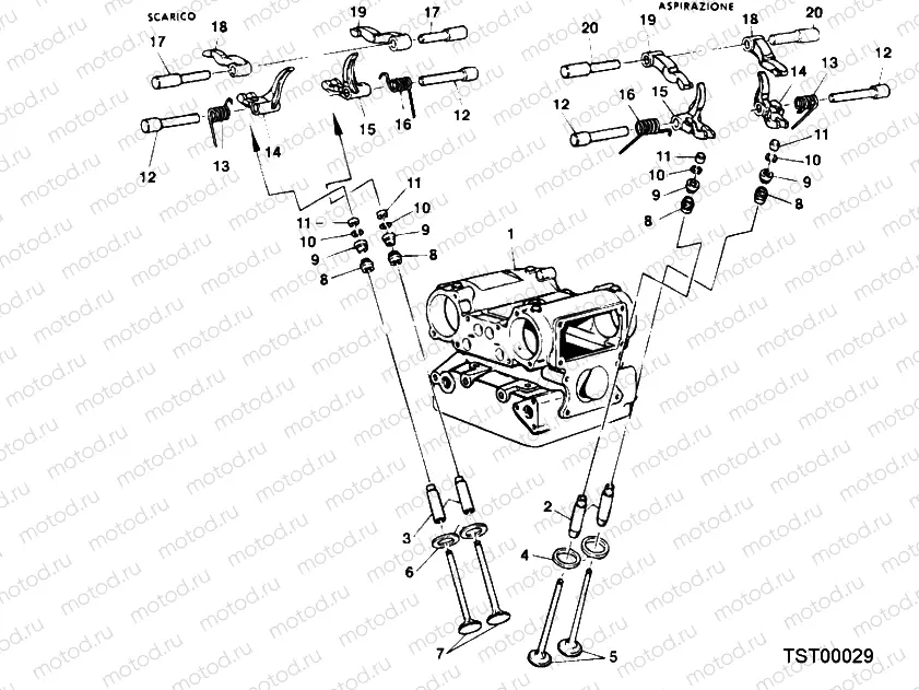 013 - CAMSHAFT » VALVE DRIVE