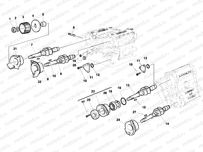 014 - CAMSHAFT » VALVE DRIVE