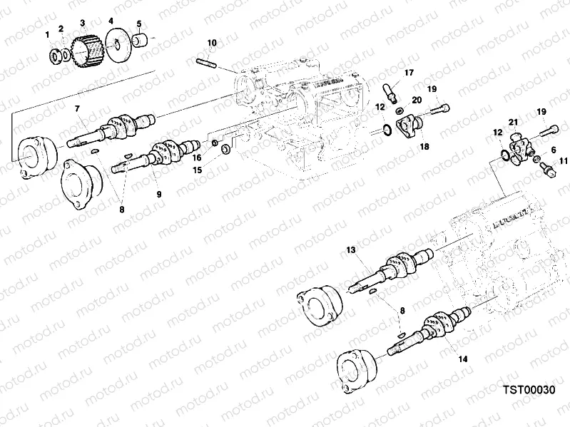 014 - CAMSHAFT » VALVE DRIVE