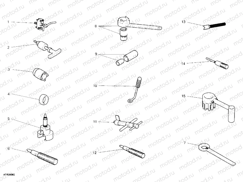 01A - WORKSHOP SERVICE TOOLS, ENGINE » UNCLASSIFIED