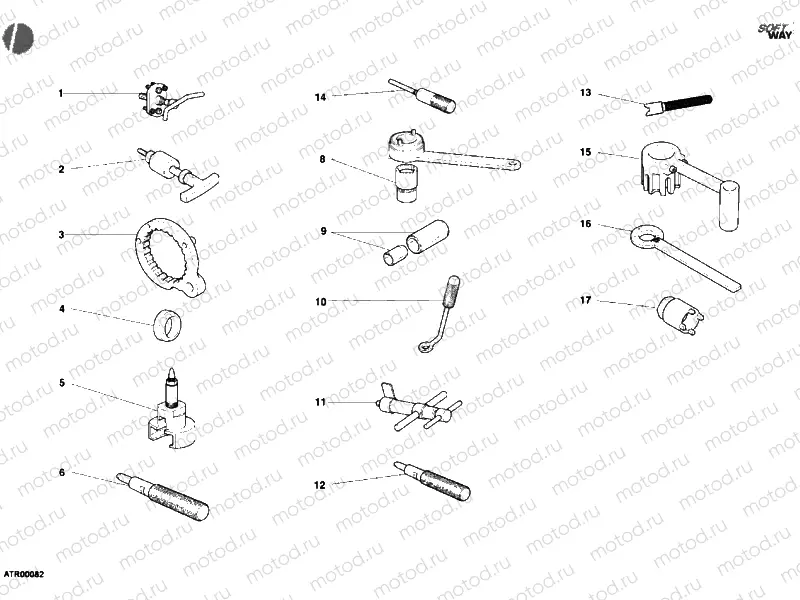 01A - WORKSHOP SERVICE TOOLS, ENGINE » UNCLASSIFIED