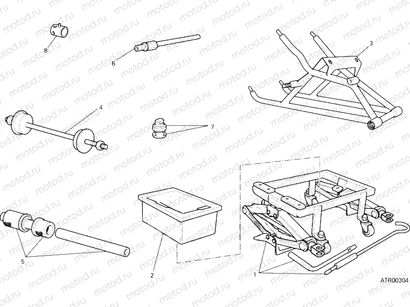01C - WORKSHOP SERVICE TOOLS » UNCLASSIFIED