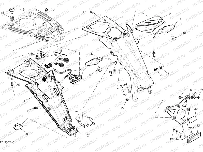 023 - TAILLIGHT » LIGHTING SYSTEM