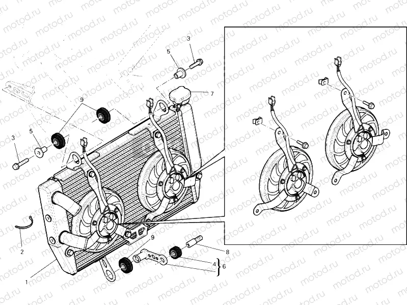 030 - WATER COOLER (1) » COOLING SYSTEM