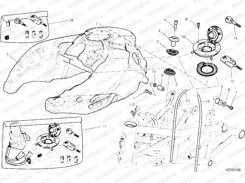 032 - FUEL TANK (1) » TANK/SEAT