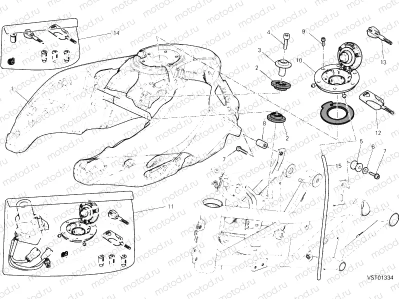 032 - FUEL TANK » TANK/SEAT