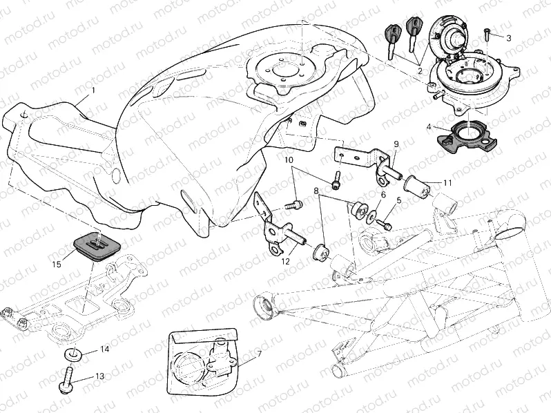 035 - FUEL TANK » TANK/SEAT