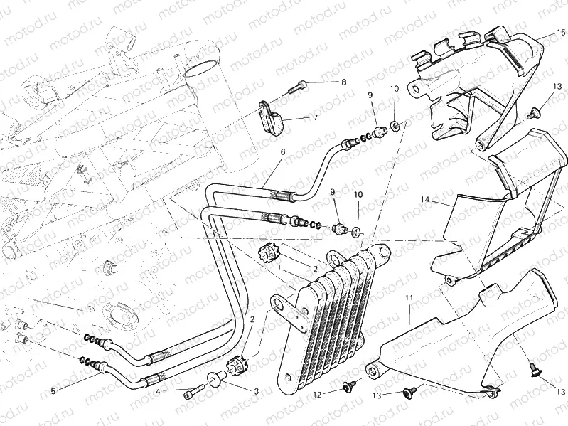 039 - OIL COOLER (1) » LUBRICATION SYSTEM