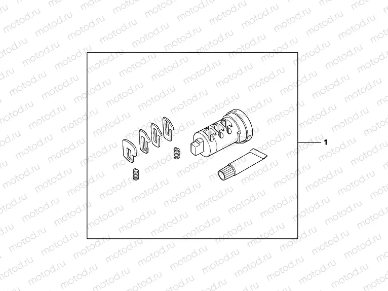 088-85-01 CYL INNER SET 1 KEY