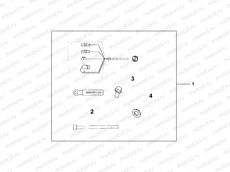 08A-30-01 SUB HARNESS