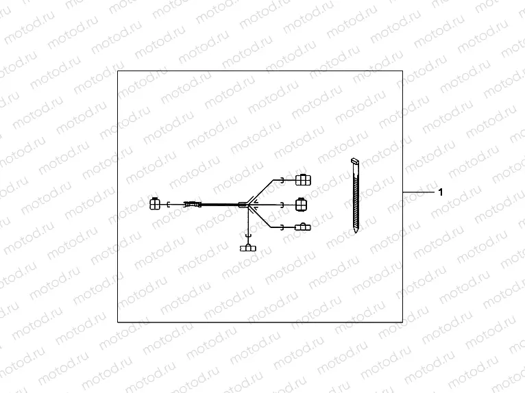08A-30-01 SUB HARNESS