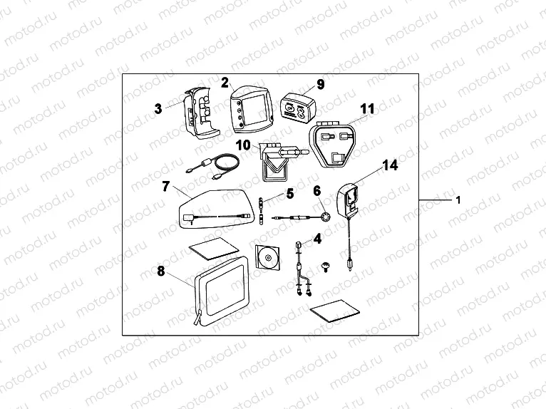 08A-40-01 MC NAVI UNIT KIT