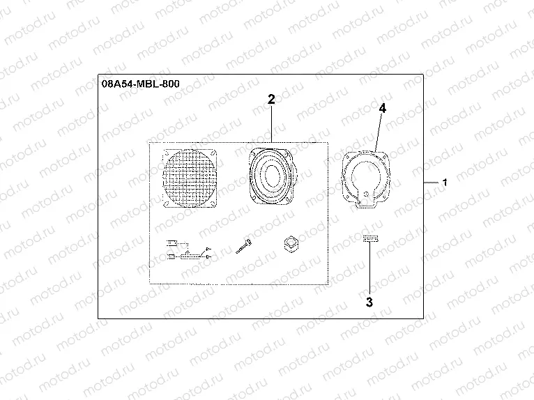08A-54-01 SPEAKER KIT