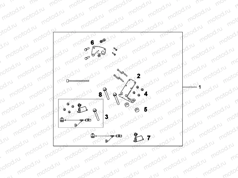 08B-40-02 KIT NAVI ATT