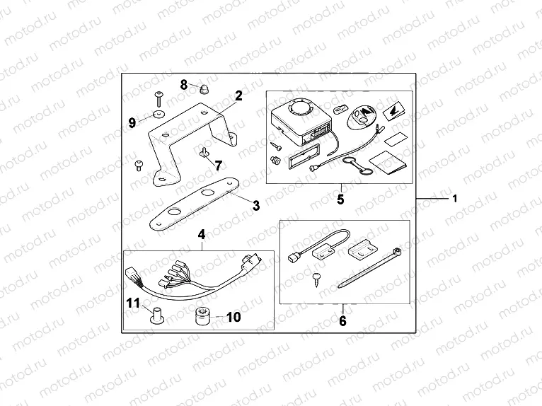 08E-55-01 AVERTO ALARM KIT