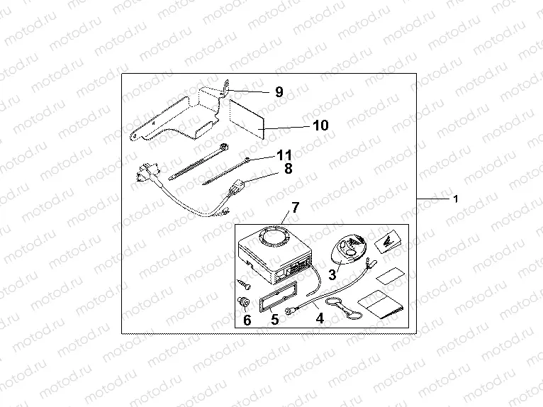 08E-55-01 G, KIT SECURITY SY