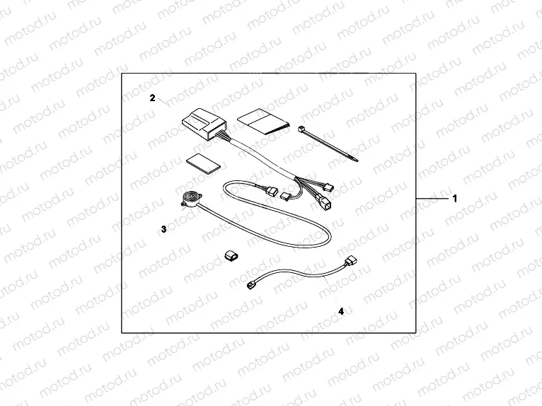 08E-55-01 HONDA LOCK ALARM KIT