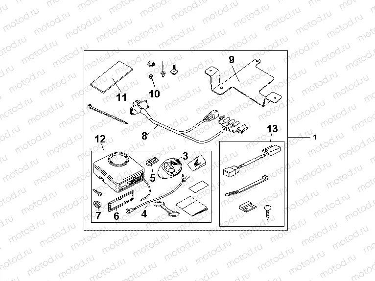08E-55-01 KIT ALARM SYS