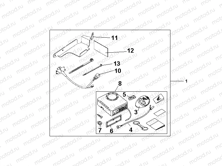 08E-55-02 KIT SECURITY SYSTEM