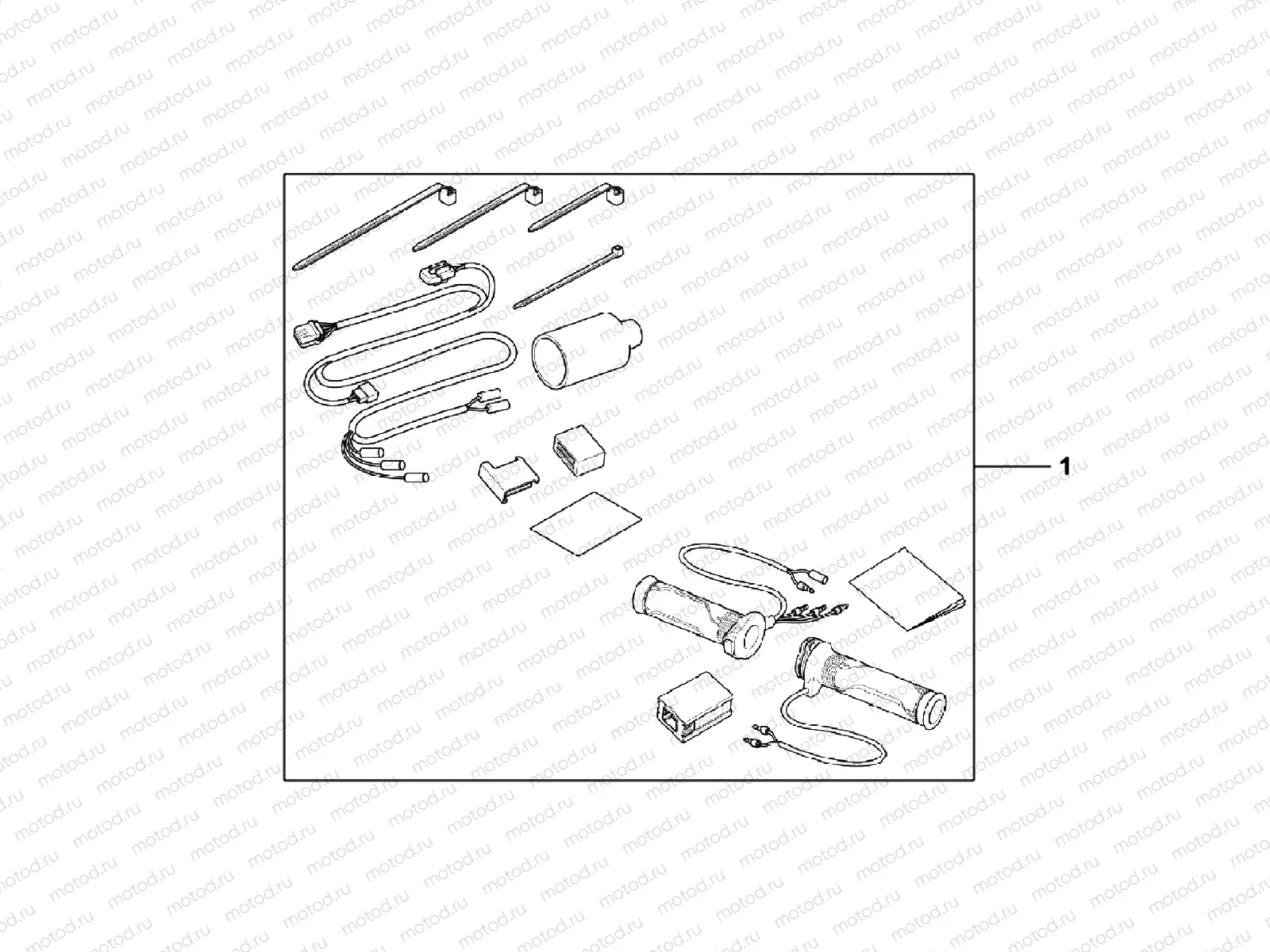 08E-73-01 KIT, GRIP HEATER A