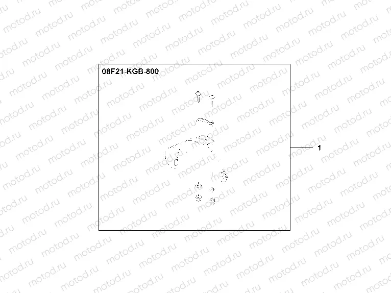 08F-21-01 HEAD LIGHT VISOR