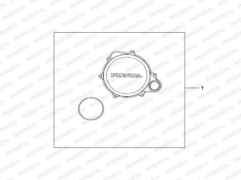 08F-48-02 ALUMINUM CLUTCH COVER