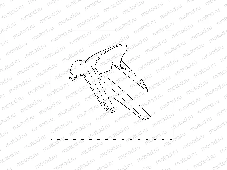 08F-63-01 DRIVE CHAIN ​​CASE