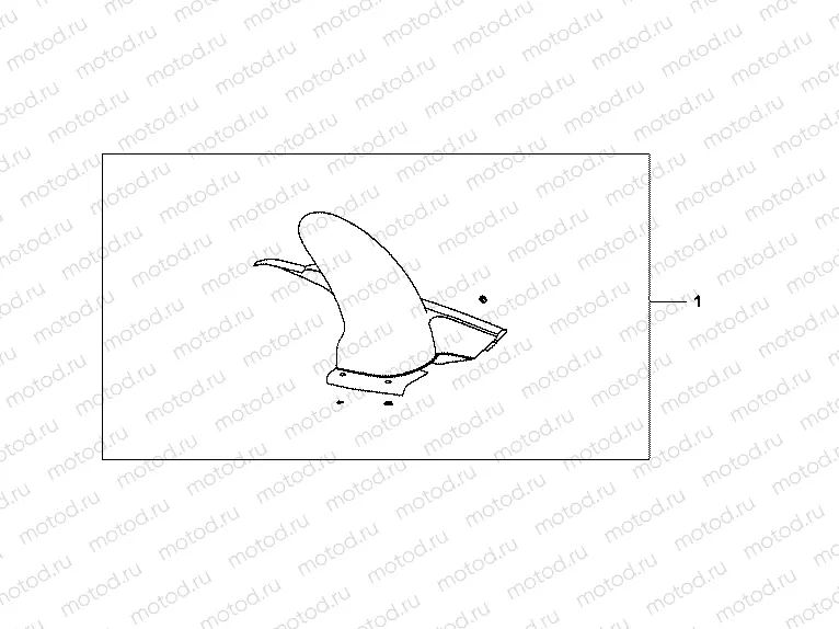 08F-63-04 KIT HUGGER YR254M