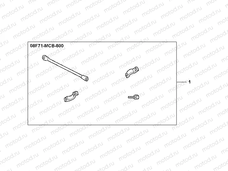 08F-71-02 HANDLE BRIDGE