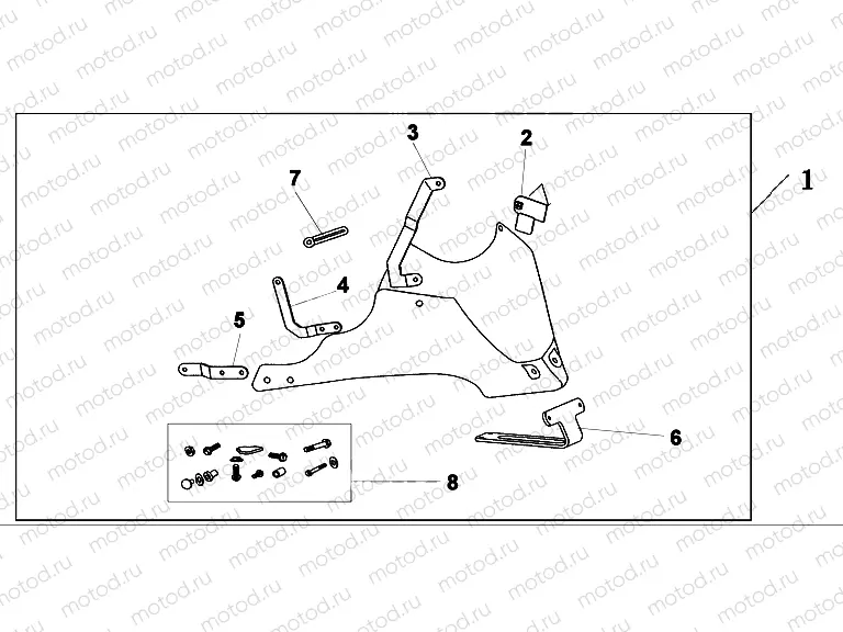 08F-71-08 UNDERCOWL BELLY PAN