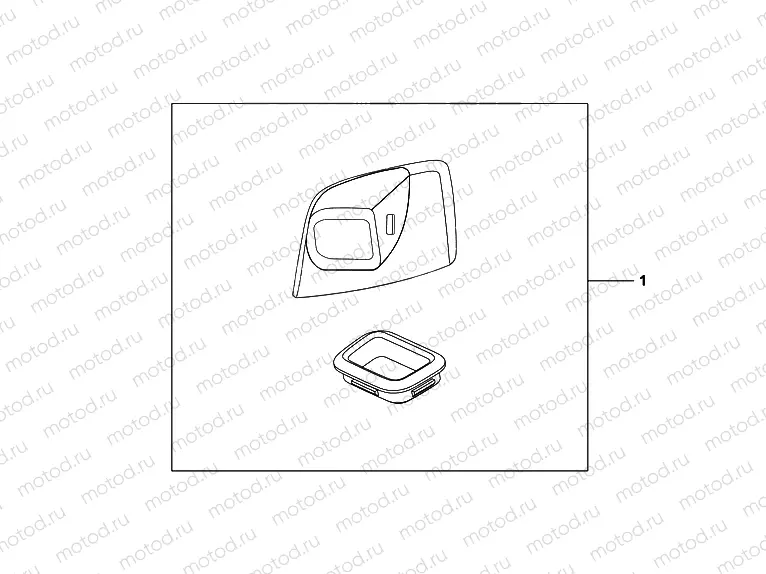 08F-73-01 RIGHT POCKET INNER LID