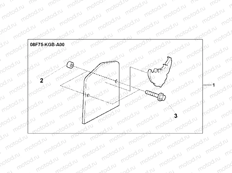08F-75-01 BACKPANEL & MARK