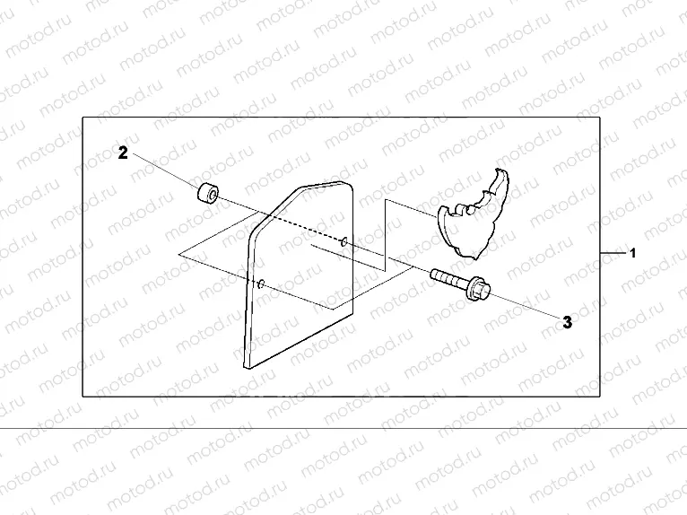 08F-75-01 BACKREST PLATE