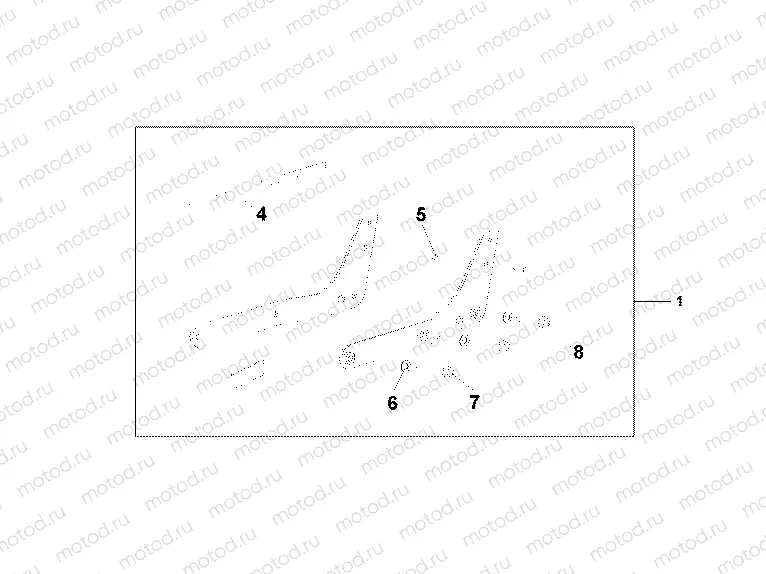 08F-75-01 BACKREST / REAR CAR