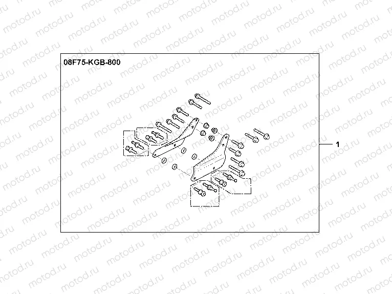 08F-75-03 BACKREST STAY