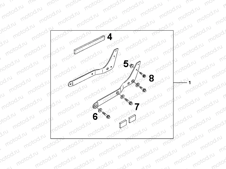08F-75-04 BACKREST / REAR CAR