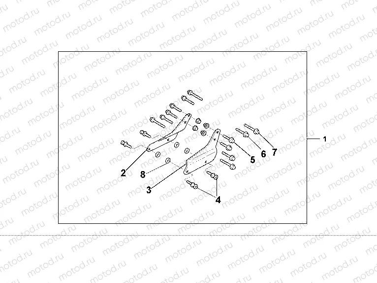 08F-75-04 BACKREST STAY