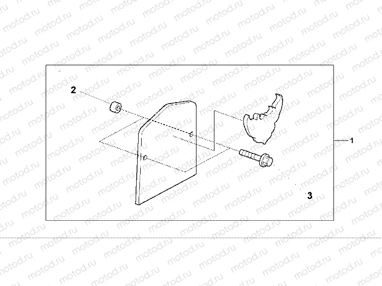 08F-75-05 BACKREST PLATE