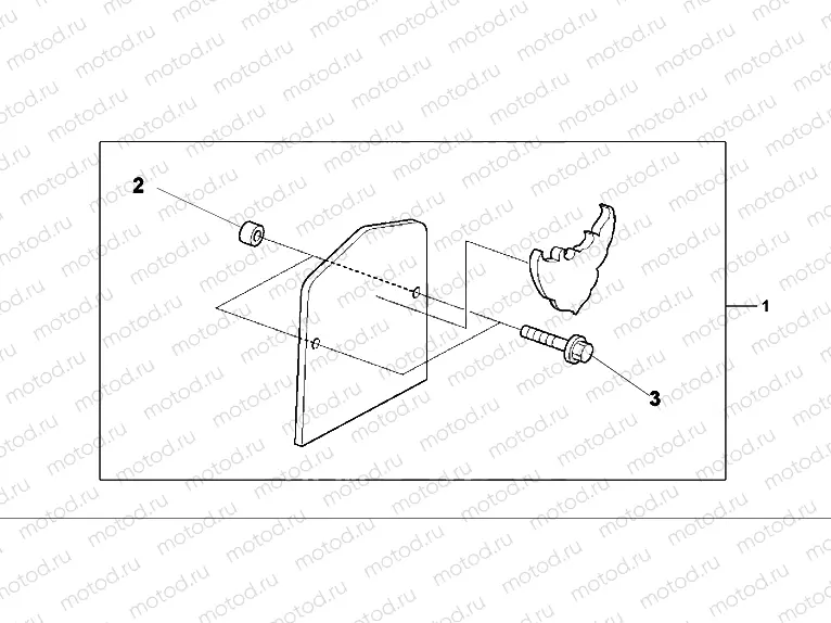 08F-75-05 BACKREST PLATE