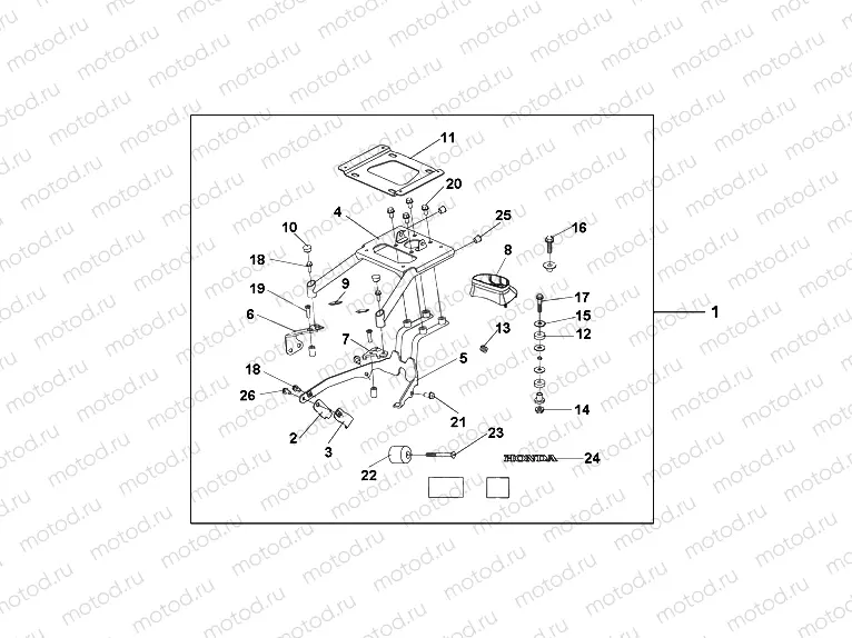 08F-75-07 CRUSING BACKREST