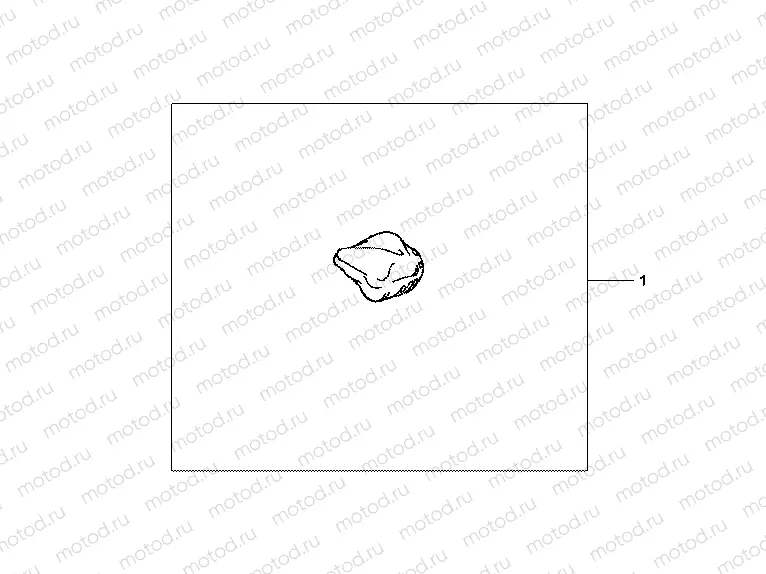 08F-80-02 STUD RR, SEAT CVR