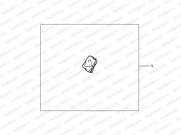 08F-80-03 STUD B / R PAD CVR