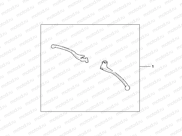 08F-81-01 CHRM LEVER KIT