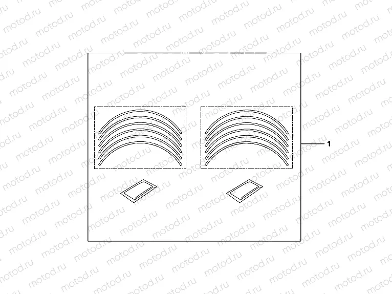 08F-84-03 WHEEL STICKER SET