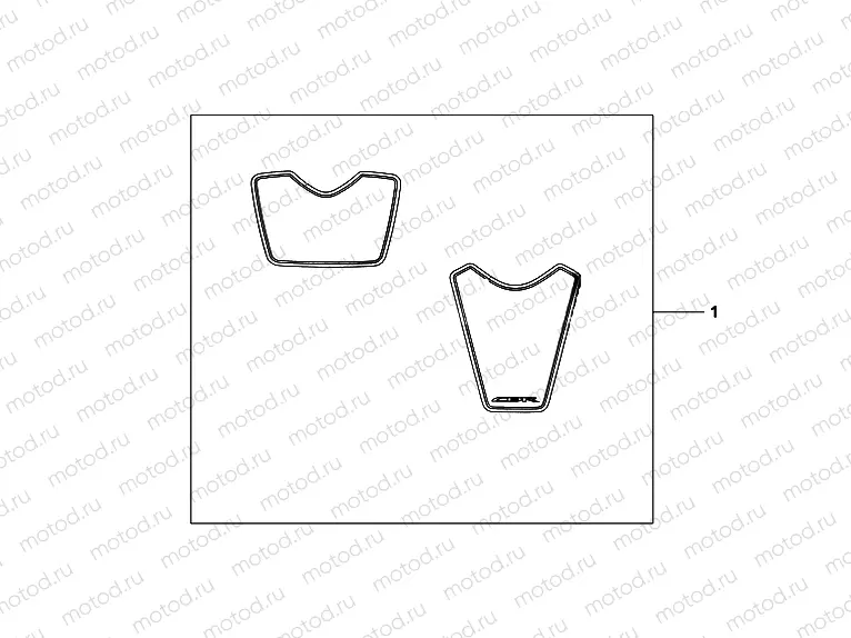 08F-84-07 RACING STICKERSSET