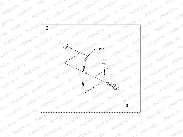 08F-85-01 BACKREST TRIM